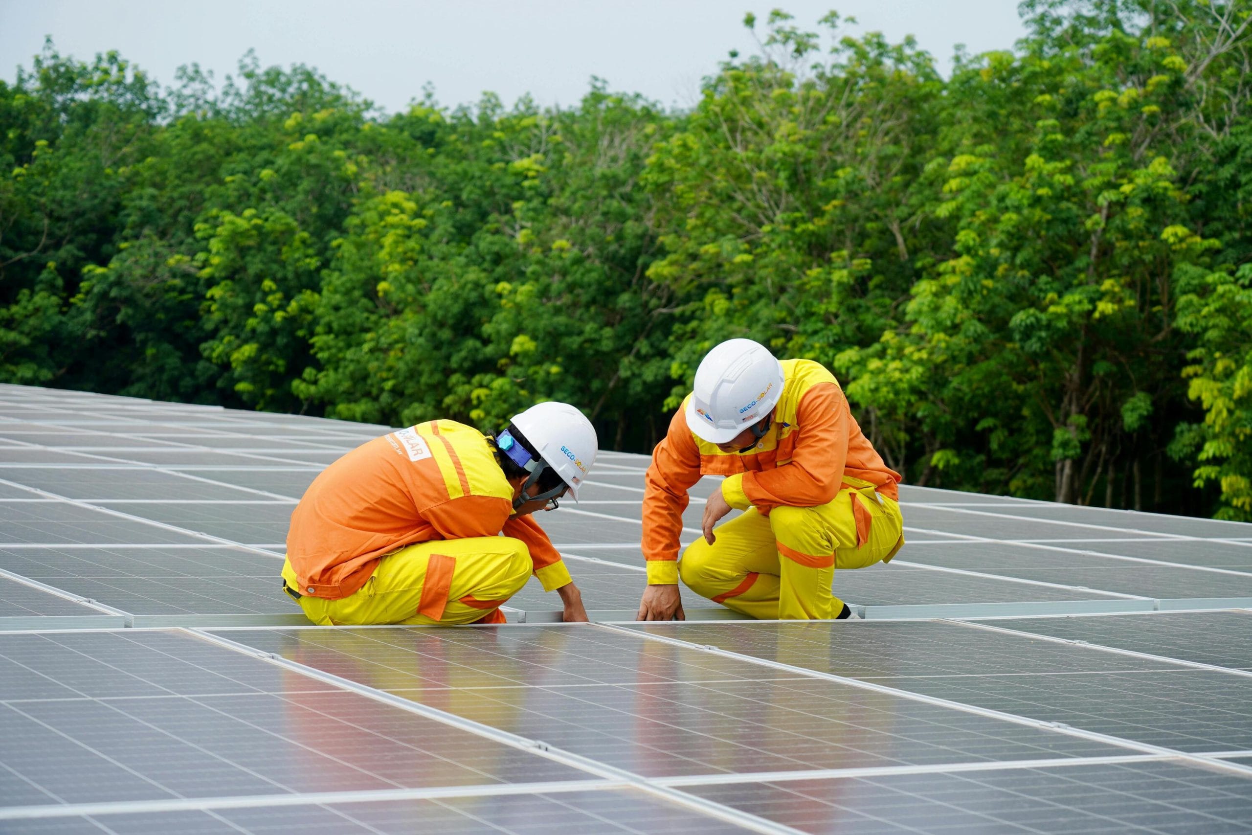 checking-solar-panel